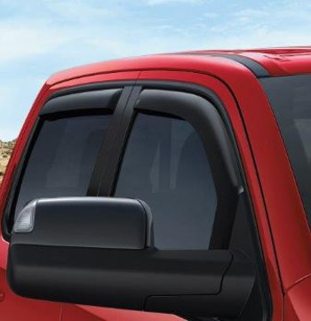 SIDE WINDOW AIR DEFLECTORS - QUAD CAB